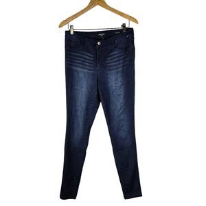 Nine West Dark Indigo Skinny Jeans Size 10
